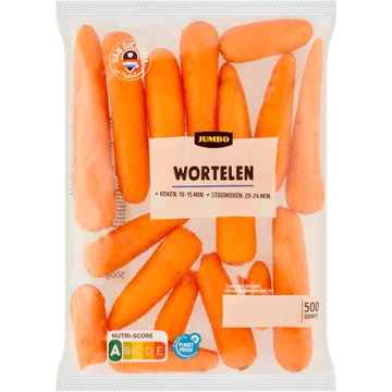 Jumbo Wortelen 500 g