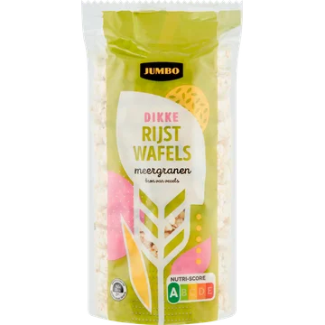 Jumbo Dikke Rijstwafels Meergranen 120 g