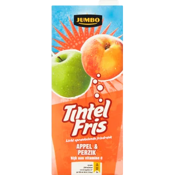 Jumbo TintelFris Appel & Perzik 1,5L