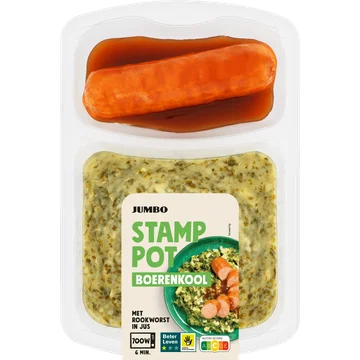 Jumbo Stamppot Boerenkool met Rookworst 500 g