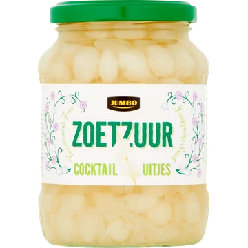 Jumbo Zoetzuur Cocktail Uitjes 320 g