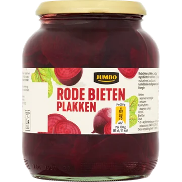 Jumbo Rode Bieten Plakken 680 g