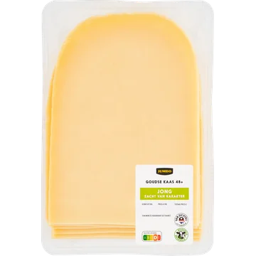 Jumbo Goudse Kaas 48+ Jong Plakken ca. 350 g