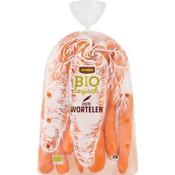 Jumbo Biologische Wortelen 1KG
