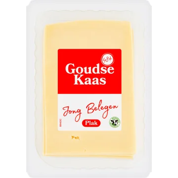 Goudse Kaas Jong Belegen 48+ Plakken 190 g