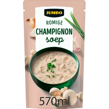 Jumbo Romige Champignonsoep 570ML