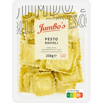 Jumbo's Ravioli met Pesto 250 g