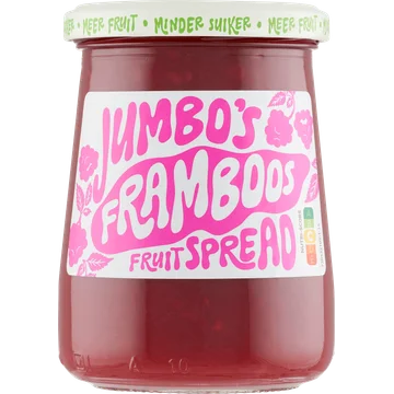 Jumbo's Framboos Fruitspread 335 g