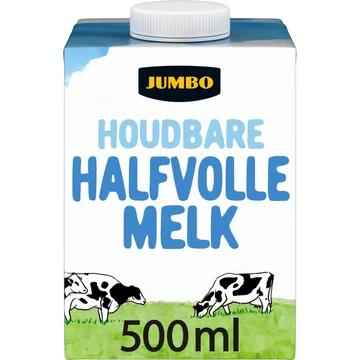 Jumbo Houdbare Halfvolle Melk 500ML