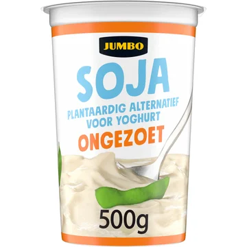 Jumbo Soja Plantaardig Alternatief voor Yoghurt 500 g