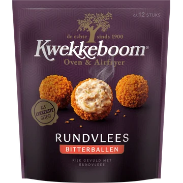 Kwekkeboom Oven & Airfryer Rundvlees Bitterballen 300 g