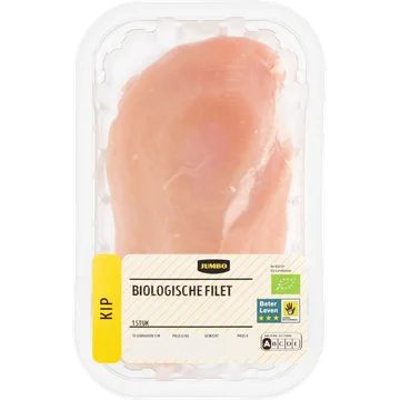 Jumbo Biologische Kipfilet 1 Stuk ca. 200 g