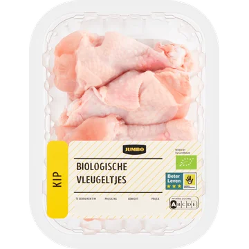 Jumbo Biologische Kipvleugeltjes ca. 200 g
