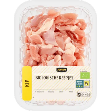 Jumbo Biologische Kipreepjes ca. 250 g