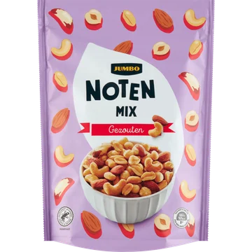 Jumbo Noten Mix Gezouten 200 g