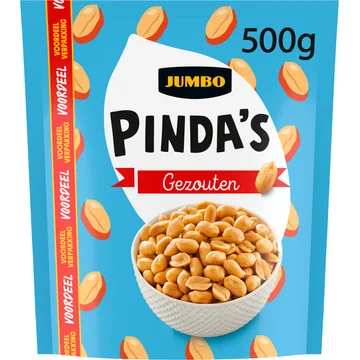 Jumbo Pinda's Gezouten Voordeelverpakking 500 g