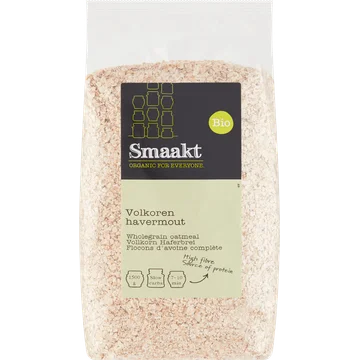 Smaakt Bio Volkoren Havermout XL 1500 g