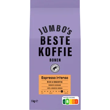 Jumbo's Beste Koffiebonen Espresso Intenso 1 kg