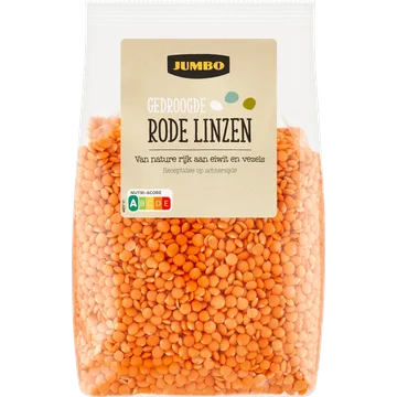 Jumbo Gedroogde Rode Linzen 500 g