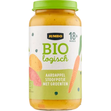 Jumbo Biologisch Babyvoeding Aardappel Stoofpotje met Groenten 18+ Maanden 250 g