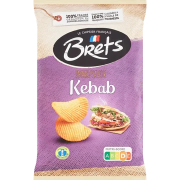 Brets Smaak Kebab Aardappelchips 125 g
