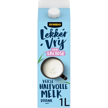 Jumbo Verse Lactosevrije Halfvolle Melk 1L