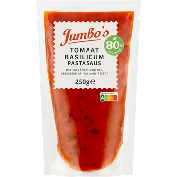 Jumbo's Pastasaus Tomaat Basilicum 250 g
