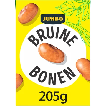 Jumbo Biologische Bruine Bonen 205 g