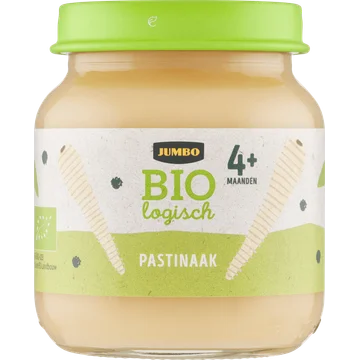 Jumbo Babyvoeding Biologisch Pastinaak  4+ Maanden 125 g