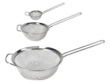 SILVERCREST® RVS zeef set 3-delig