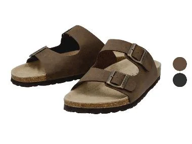 esmara® Leren heren slippers