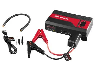 ULTIMATE SPEED® 4-in-1 powerbank met compressor