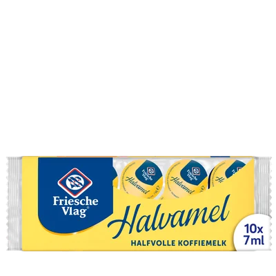 Friesche Vlag Halvamel Koffiemelk cups