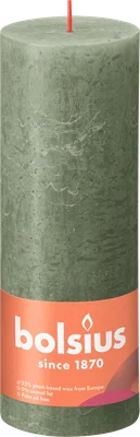 Bolsius Rustiek Shine 19cm Fresh Olive