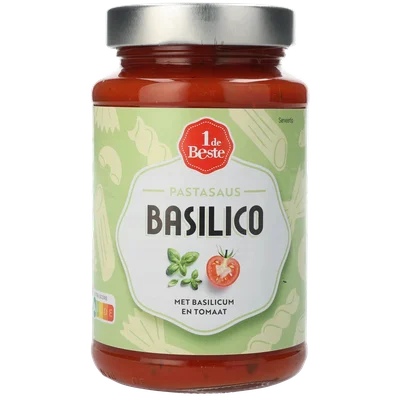 1 de Beste Pastasaus basilico