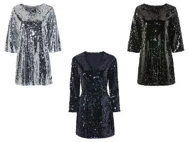 esmara® Dames jurk met pailletten