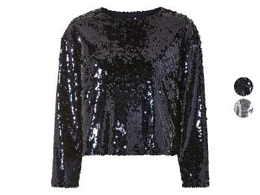esmara® Dames top met pailletten