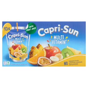 Capri-Sun Multivitamin 200 ml Pouch 10-Pack