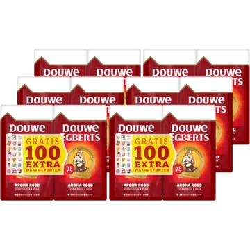 Douwe Egberts Aroma Rood Dubbelpak Filterkoffie 2 x 500 g