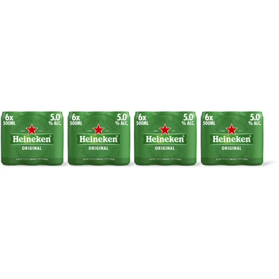 Heineken Premium pilsener 4x 6-pack