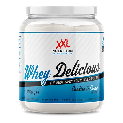 XXL Nutrition Whey delicious cookies & cream
