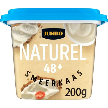 Jumbo Smeerkaas Naturel 48+ 200 g