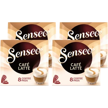 Senseo Café Latte Koffiepads 4 x 8 Stuks