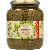 G'Woon doperwten zeer fijn
