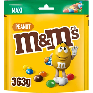 M&M'S Pinda Melkchocolade 363g (363 g)
