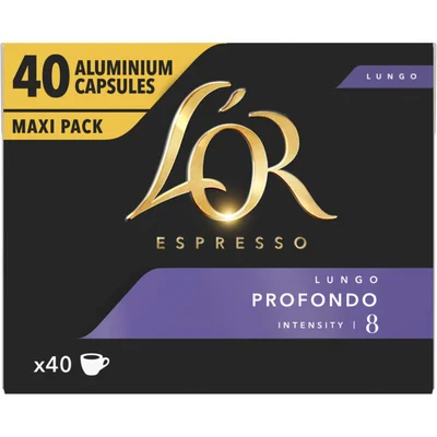 L'OR Lungo profondo capsules maxi pack (40 st)