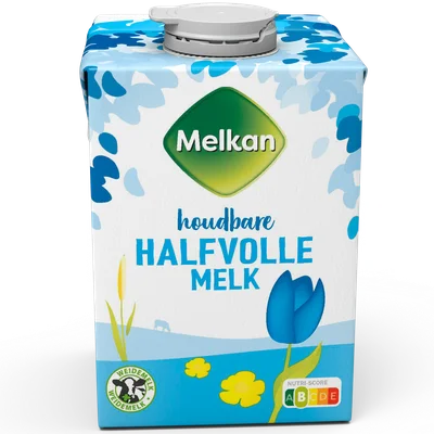 Melkan Houdbare halfvolle melk Pak 500 ml (500 ml)