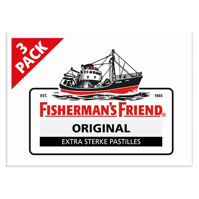 Fisherman's Friends Original Extra Sterk 3 pack (3 st)