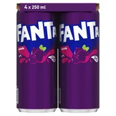 Fanta cassis blik 330 ml (1 l)