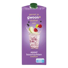 G'Woon g'woon Tintelfruit Appel Bosvruchten (1.5 l)